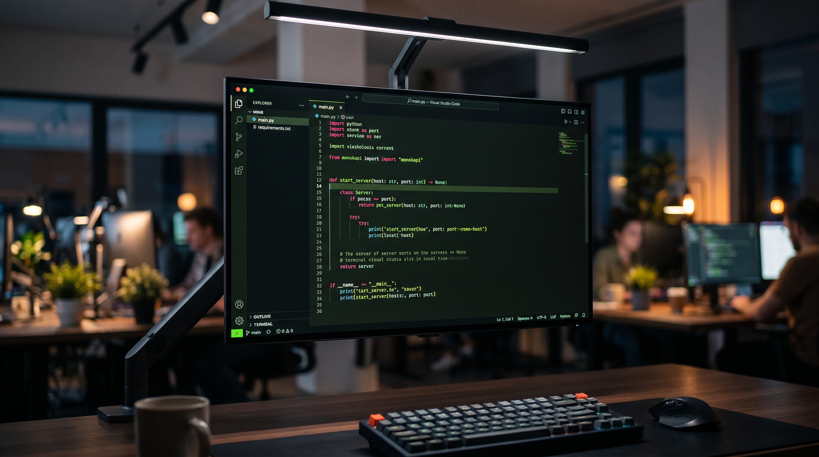 Cursor IDE review 2026 - AI code editor screenshot